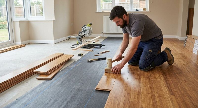 Bamboo Flooring Installation in Lowell, MA