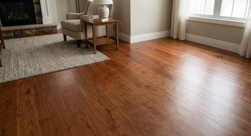 Cherry Floor Installation in Groton, MA