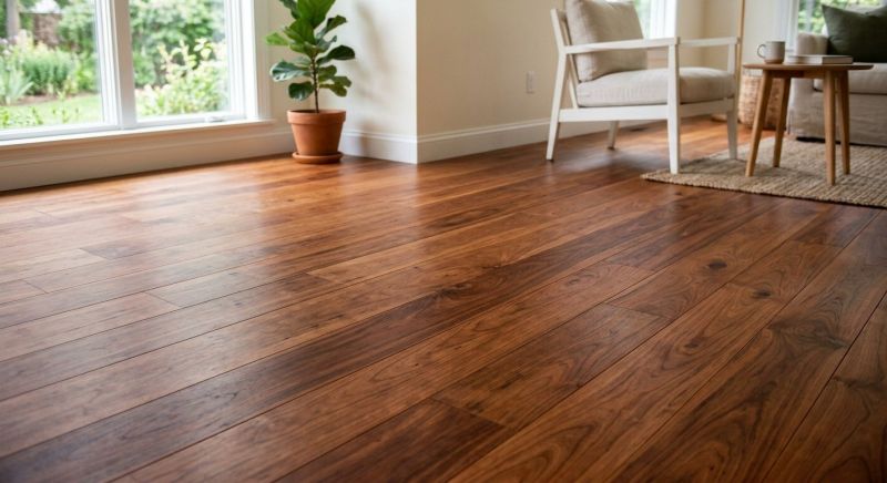 Cherry Floor Installation in Lawrence, MA