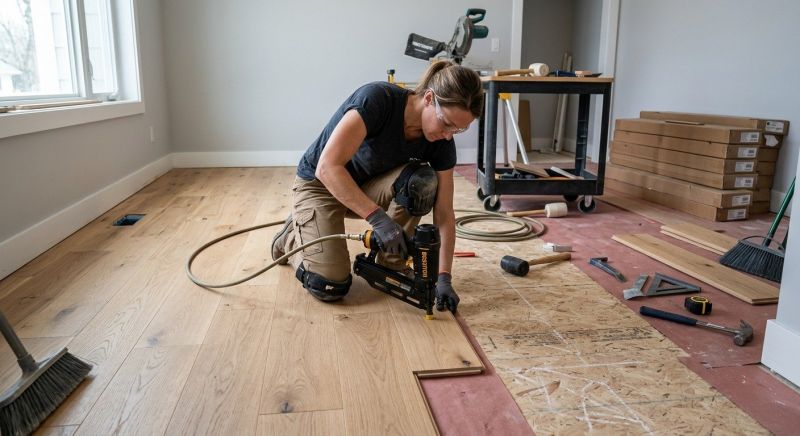 Hardwood Floor Installation in Bolton, MA