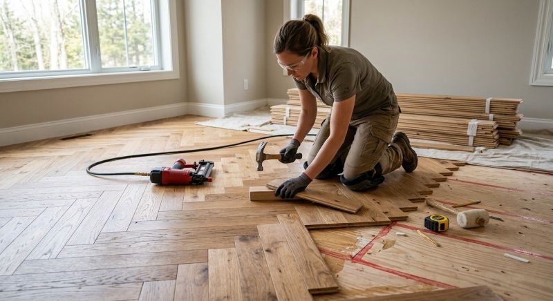 Hardwood Floor Installation in Groton, MA