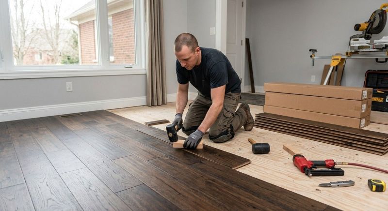 Hardwood Floor Installation in Lawrence, MA