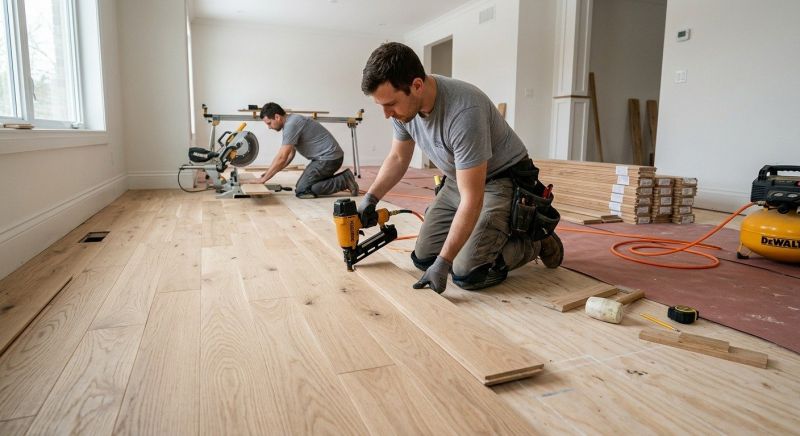 Hardwood Floor Installation in Lynn, MA