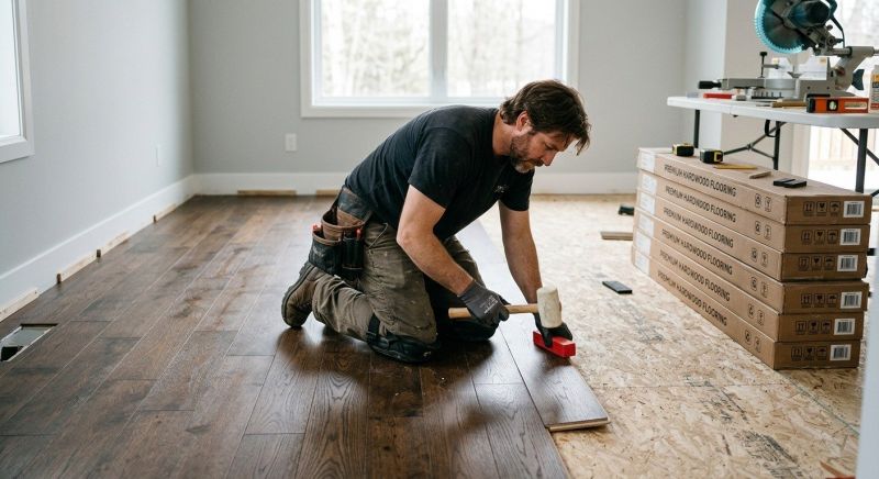 Hardwood Floor Installation in Melrose, MA