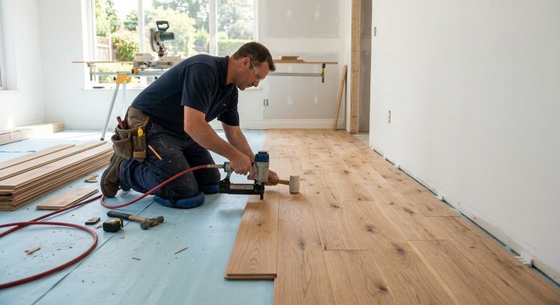 Hardwood Floor Installation in Middleton, MA