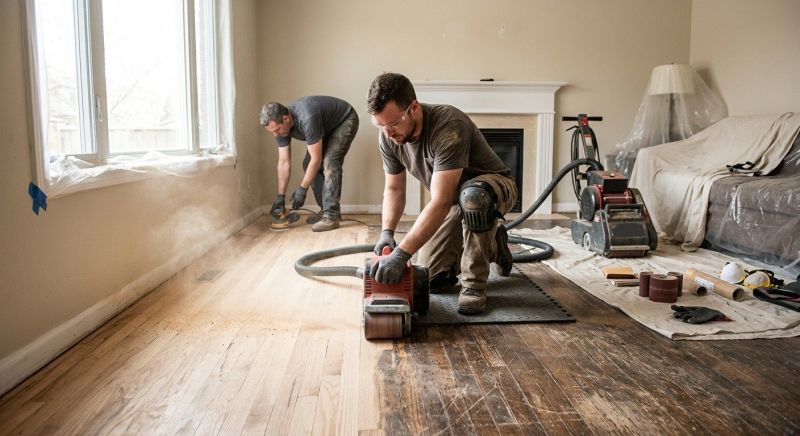 Hardwood Floor Renovation in Lowell, MA