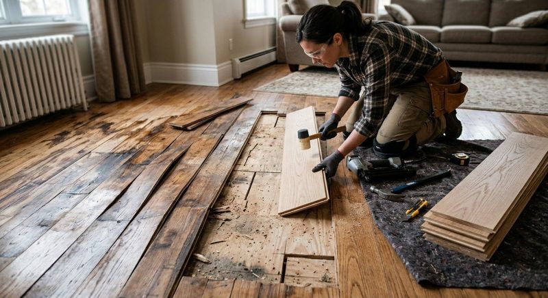 Hardwood Installation in Medford, MA