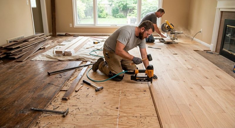 Hardwood Replacement in Derry, NH