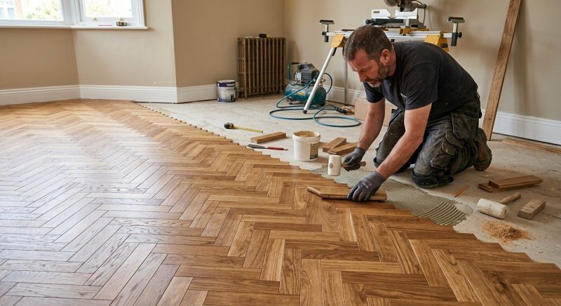 Parquet Flooring Installation in Lowell, MA
