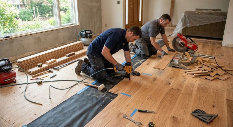 Wood Flooring Installation in Medford, MA