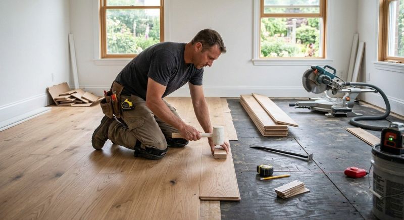 Wood Flooring Installation in North Billerica, MA