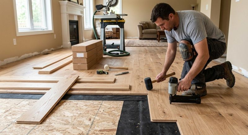 Wood Flooring Installation in Plaistow, NH